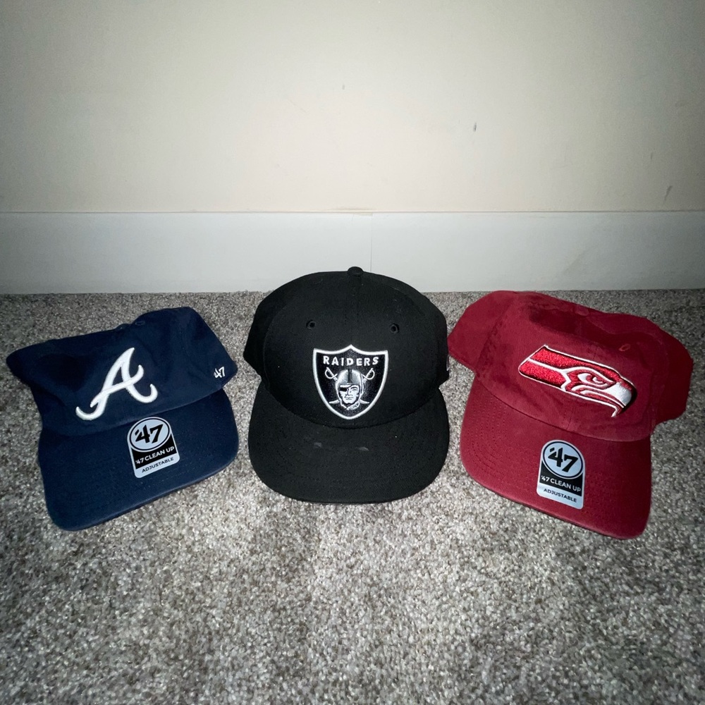 Raiders, falcons and Atlanta braves